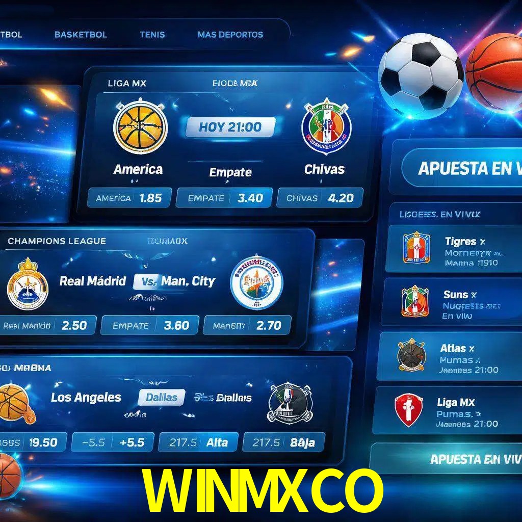 Mercados de apuestas deportivas WINMXCO para jugadores en México