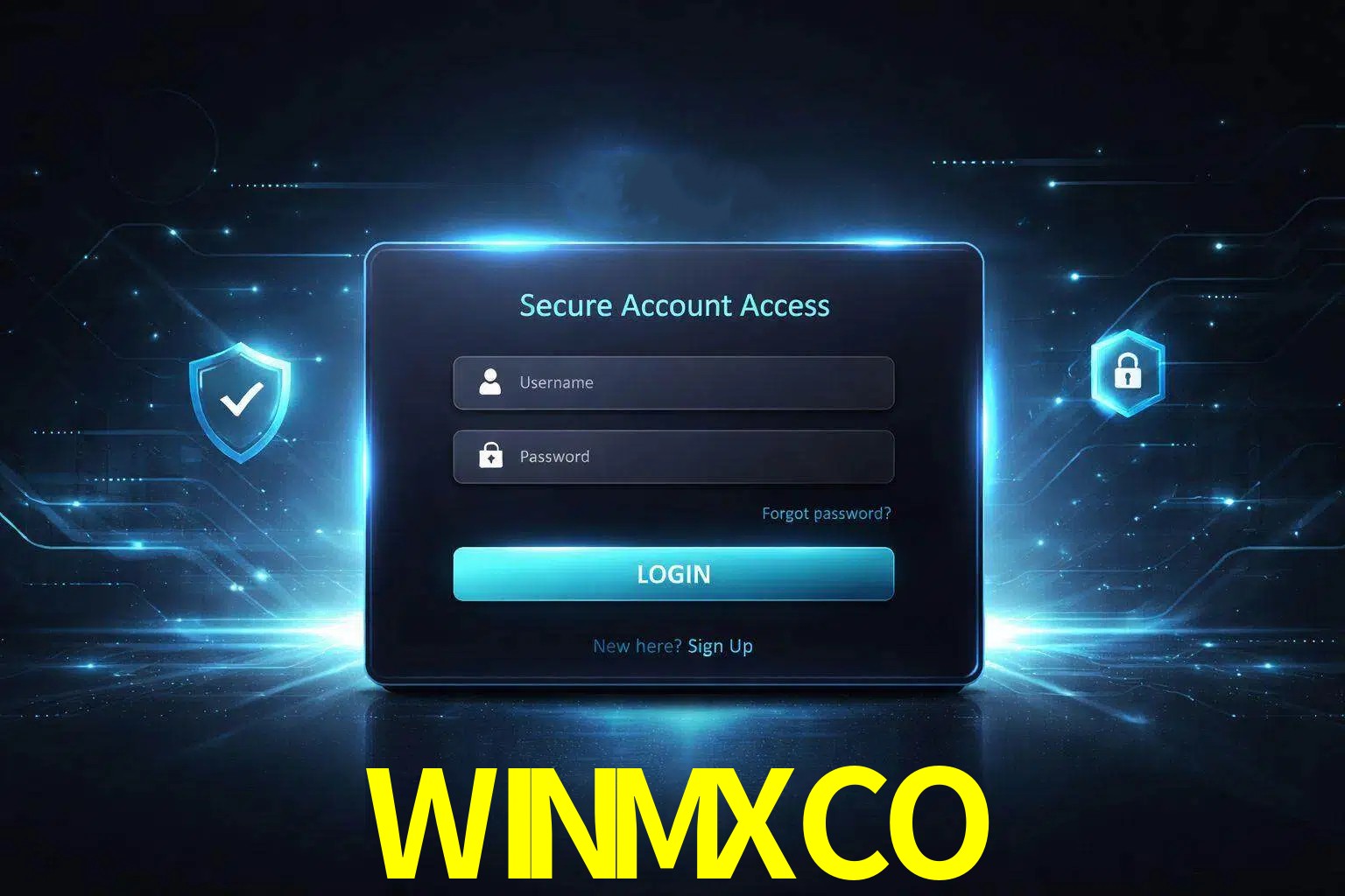 Pantalla de inicio de sesión de cuenta WINMXCO para usuarios en México